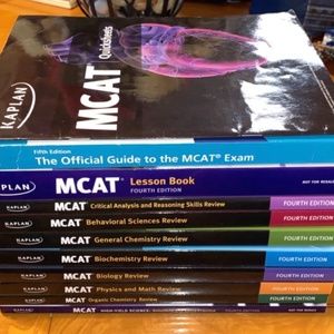 Kaplan MCAT Books